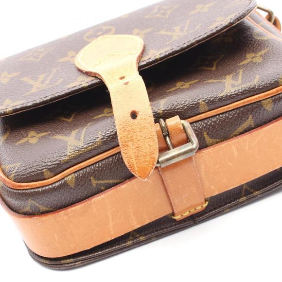 Louis Vuitton LOUIS VUITTON Cartesier PM Shoulder Bag Coated Canvas Leather Mono - Picture 9 of 10